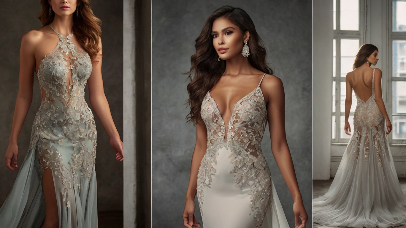 Women's evening gowns