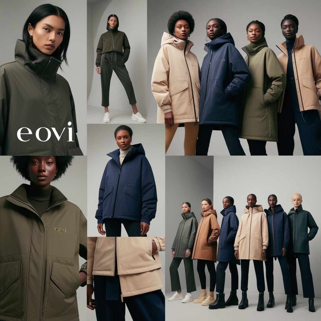 Eovi jackets and outerwear